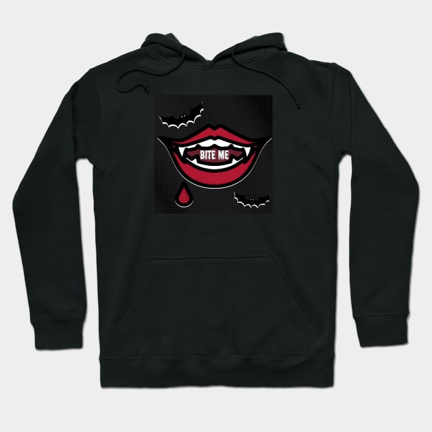 Bite Me 2 Hoodie by xxtinastudio